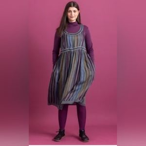 Gudrun Sjoden "Crimson" striped dress